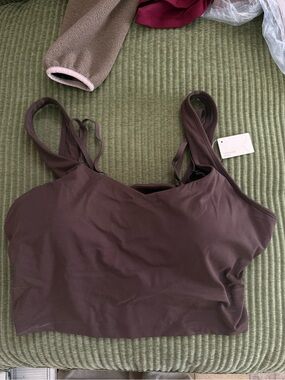 Momanda Natrelax Nursing Crop Tank Top - NWT